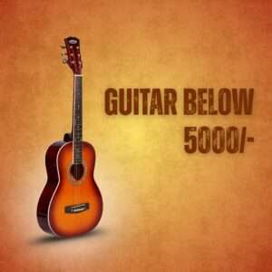 guitar below 5000